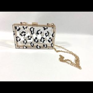 Cheetah‎ / leopard clear stadium/concert bag